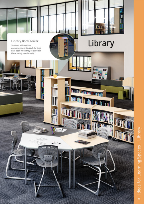 Library Learning Spaces Inspiration Guide for Innovative Learning Spaces | Furnware - Page 40-41
